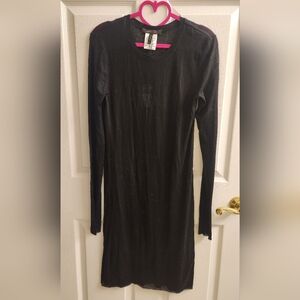 BCBGMaxAzria Black Long Sleeve Dress